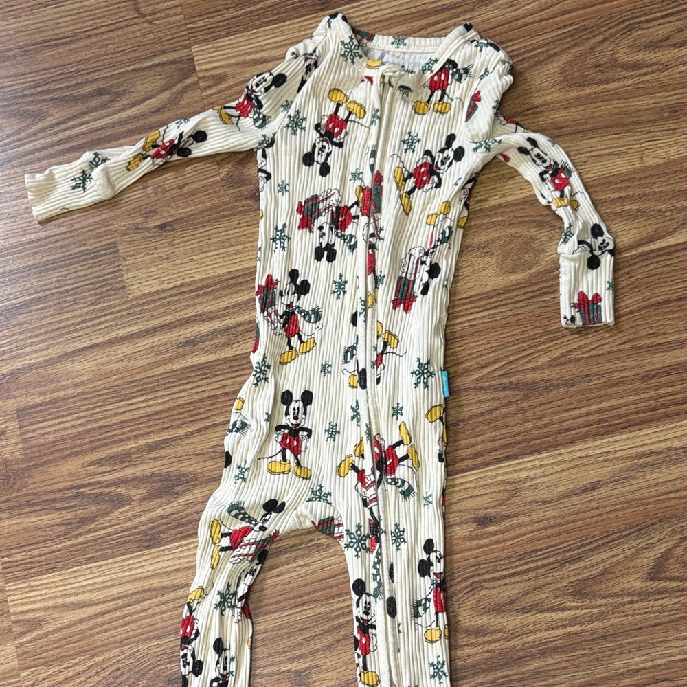 Posh Peanut Disney Mickey Mouse Christmas One Piece 9-12 months